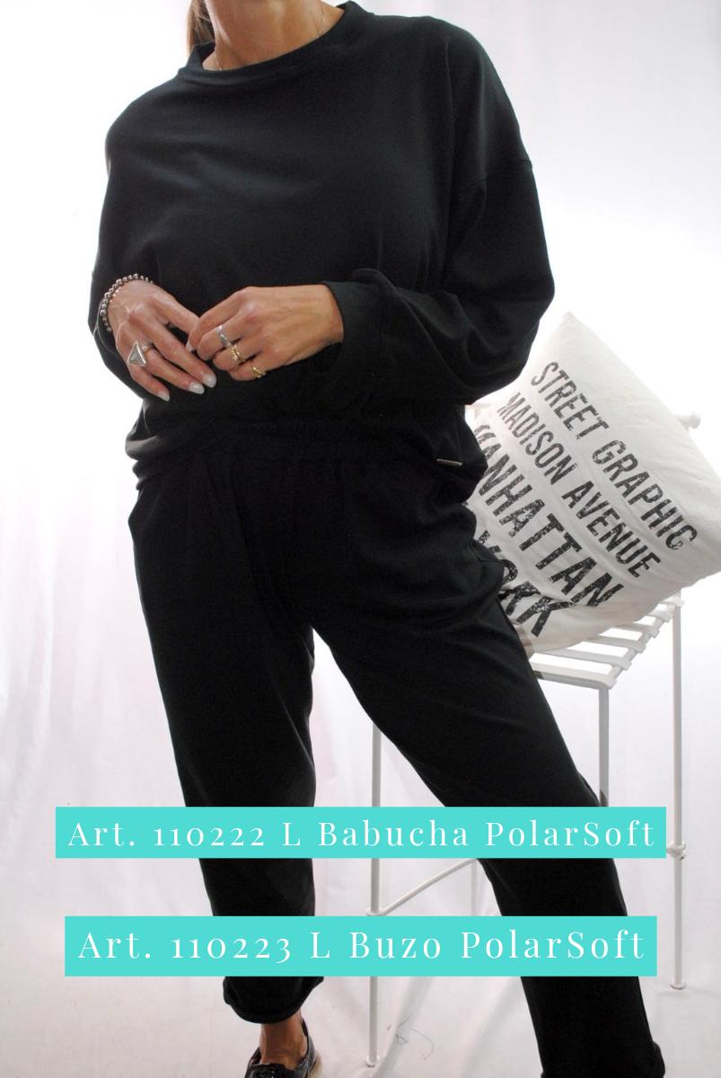 Pantalon Tipo Babucha Polar Soft
