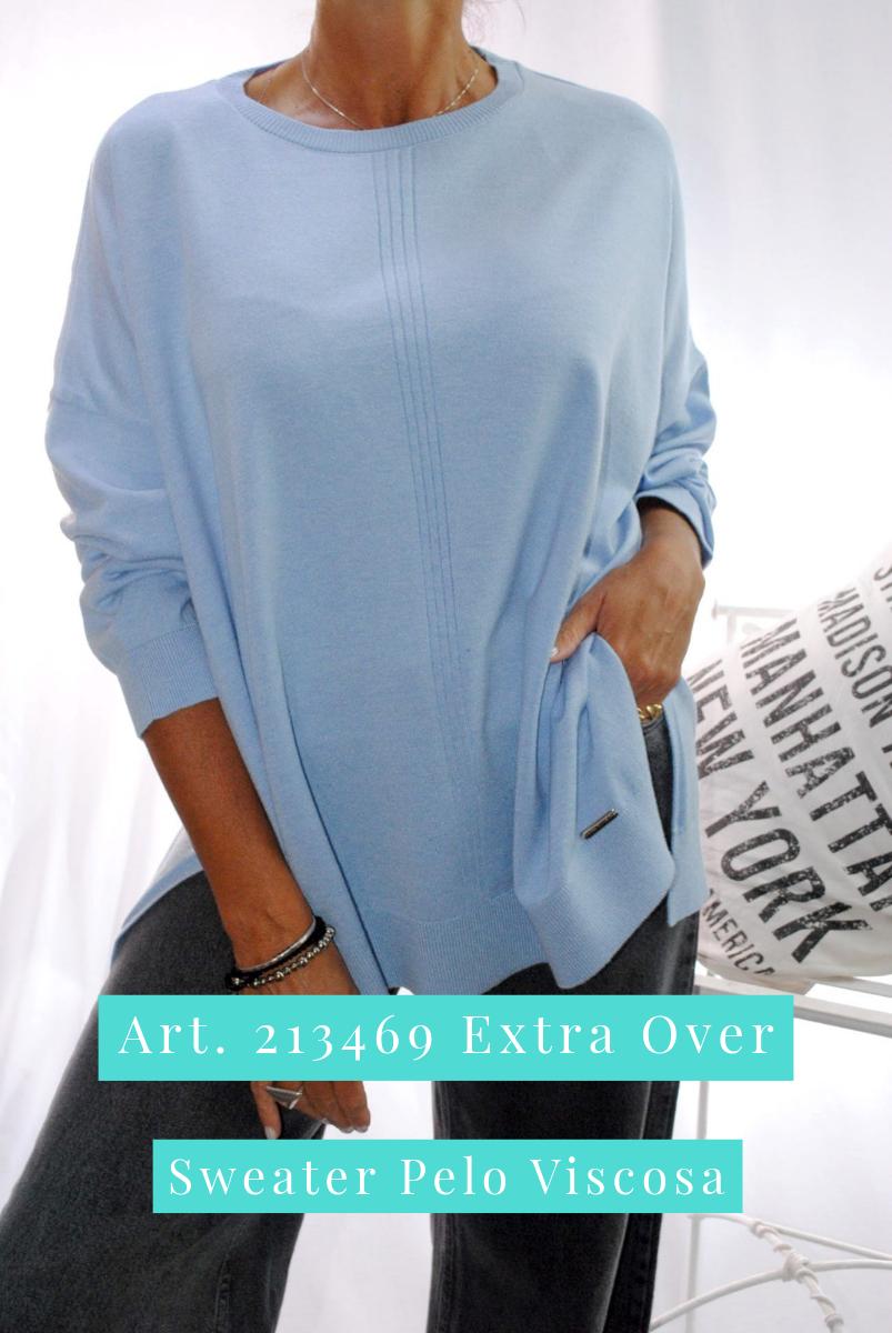 Sweater Pelo Viscosa Exta Over